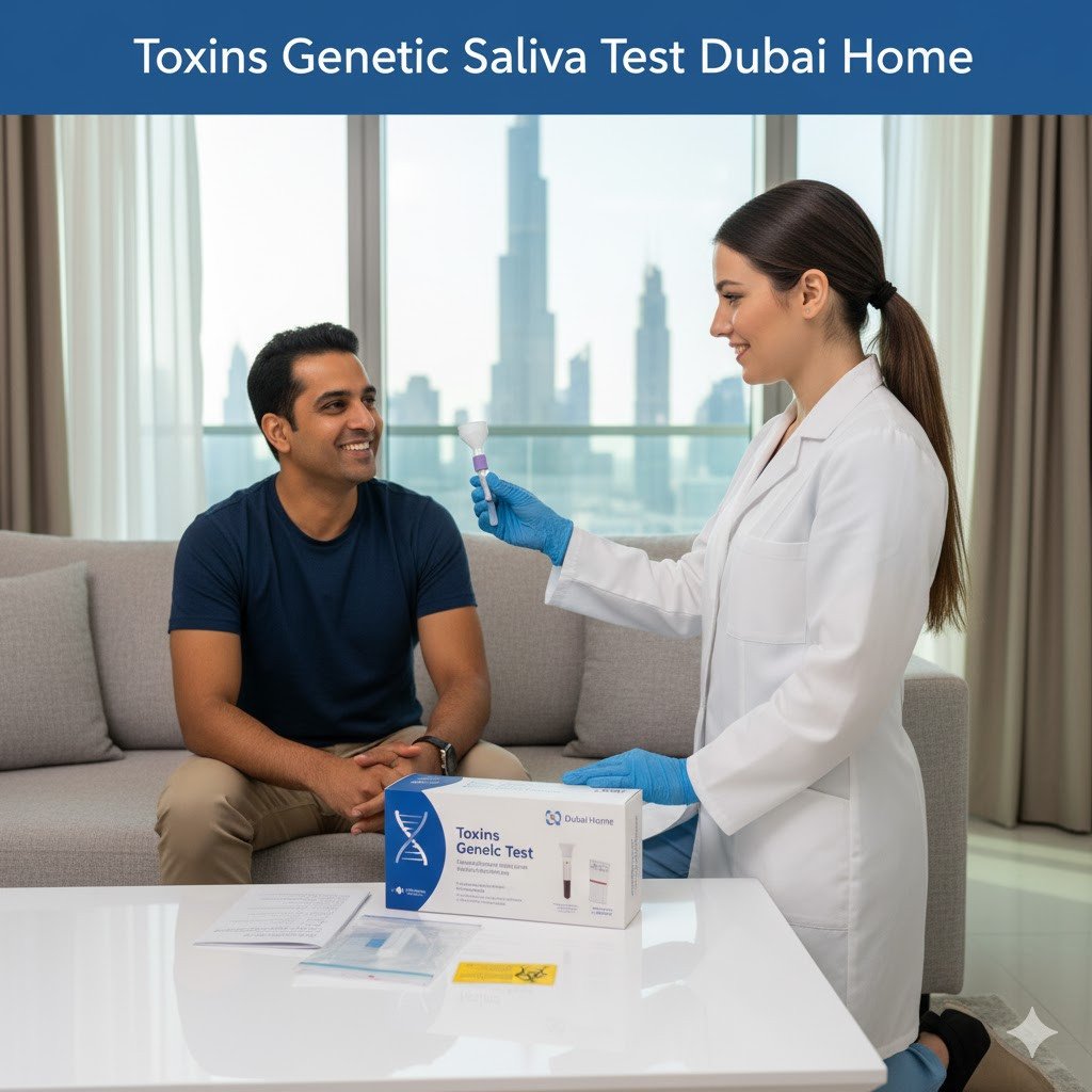 Toxins Genetic Saliva Test Dubai Home